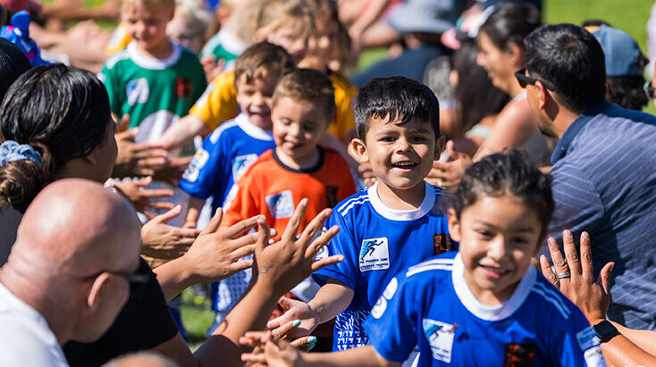 Choques de manos de COPA